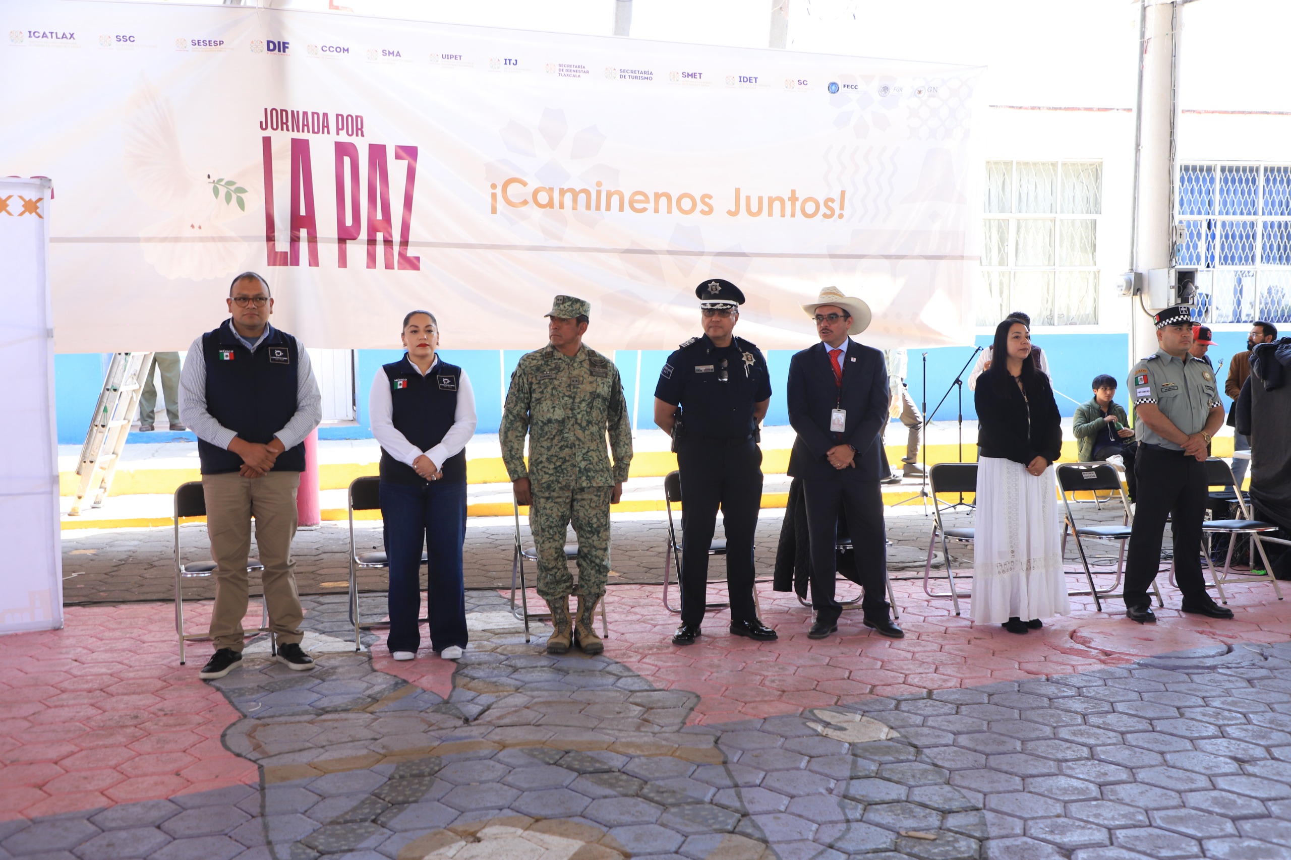 Encabeza SSC Jornadas por la Paz en Yauhquemehcan